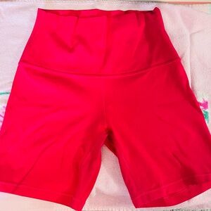 lululemon athletica Size 4 Align Hot pink shorts